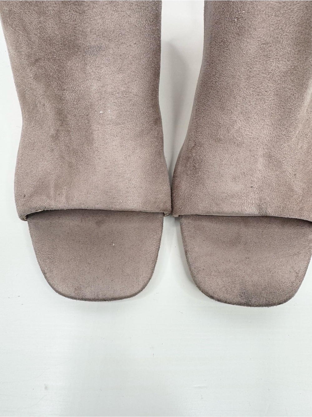 BP. Callum Mule Sandals Womens 8.5 Brown Beige Open Toe Block Heel Slip On - Picture 3 of 11